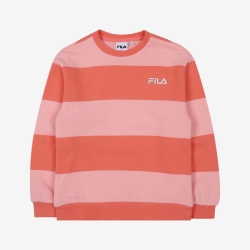 Fila Striped One-on-one Fiu T-shirt Őszibarack | HU-70138